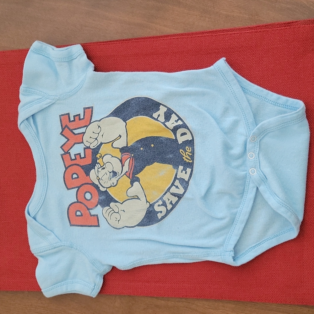 Popeye onesie